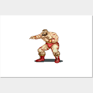 Street Fighter - Zangief Posters and Art